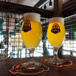 Bières et Flammekueche pour 2 personnes - 3 Brasseurs - Laurier