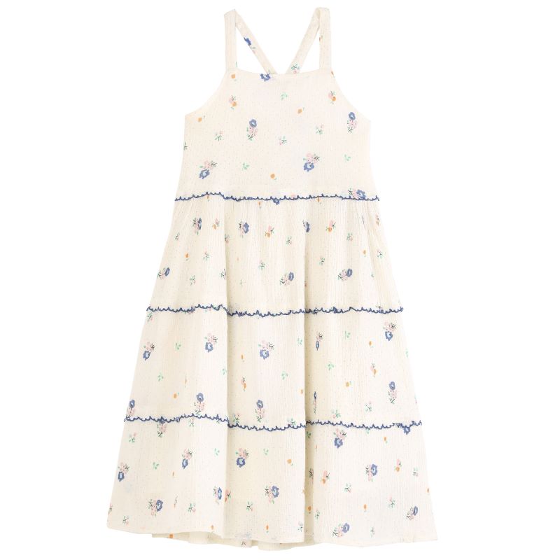 Emile et Ida Q040 Robe imprimé crépon