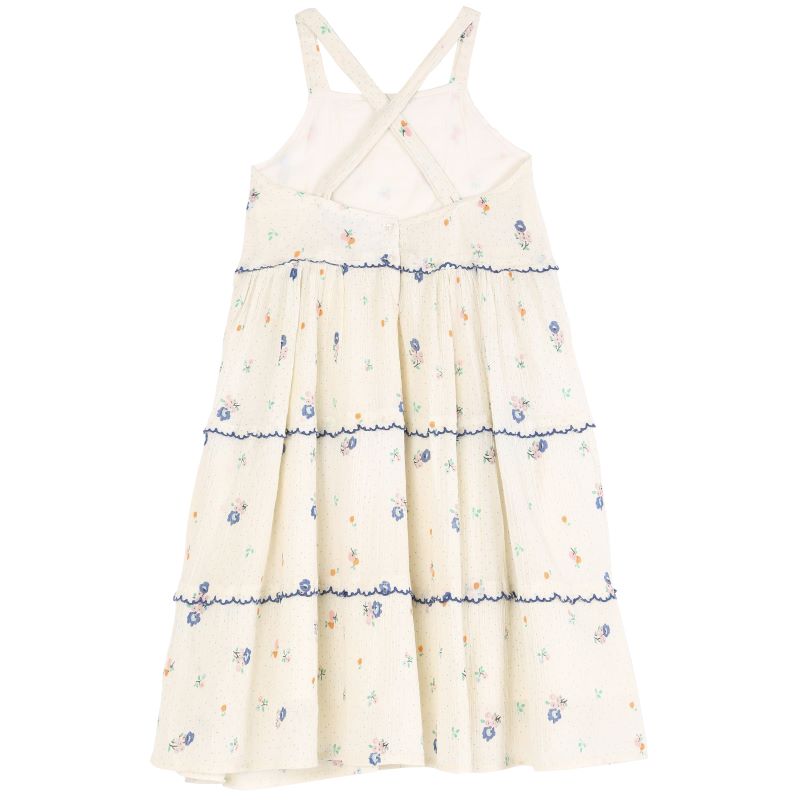 Emile et Ida Q040 Robe imprimé crépon – Image 2