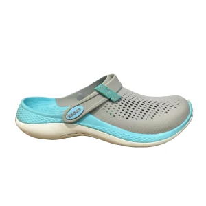 CROCS LITERIDE 360 CLOG gris et bleu ciel et blanc