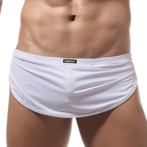 Shorts et Tanga Homme Sexy - Taille Basse avec Pochette