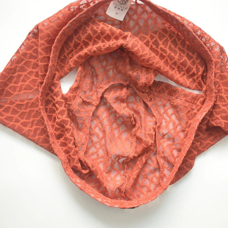 Boxer en Dentelle pour Homme – Sexy, Transparent et Respirant avec Poche U – Image 3