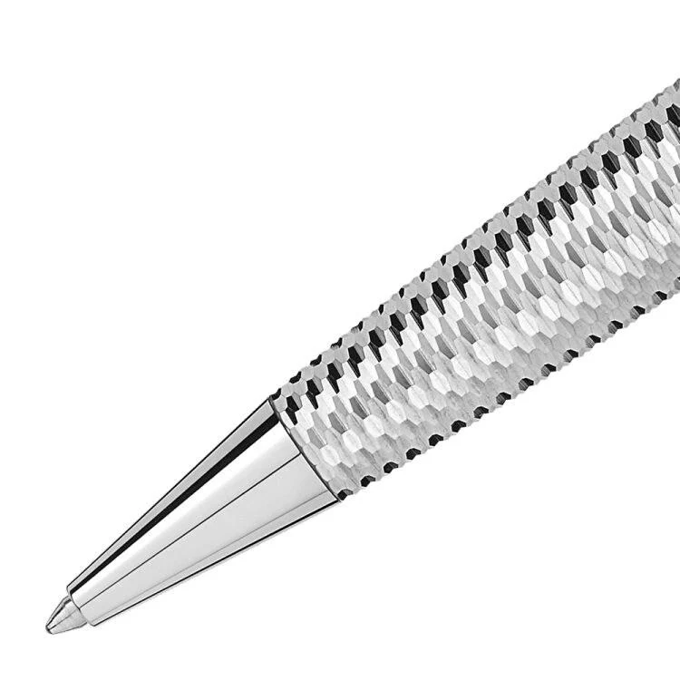 Stylo bille Meisterstück Geometry Solitaire Silver Midsize – Image 3