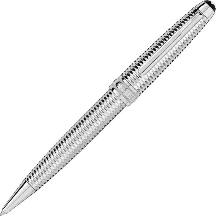 Stylo bille Meisterstück Geometry Solitaire Silver Midsize – Image 2