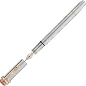 Stylo plume Heritage rouge et noir Solitaire Serpent Limited Edition 1906