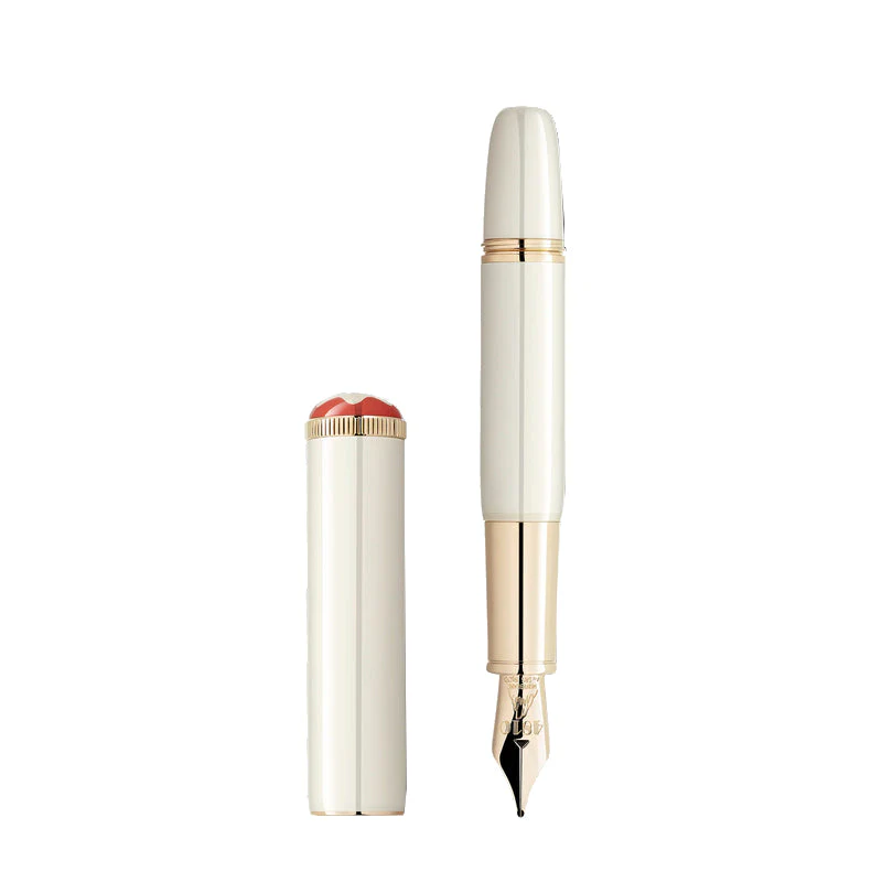 Stylo plume (M) couleur ivoire Montblanc Heritage Rouge et Noir « Baby » Édition Spéciale