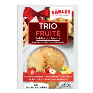 12 Sablés Trio Fruité