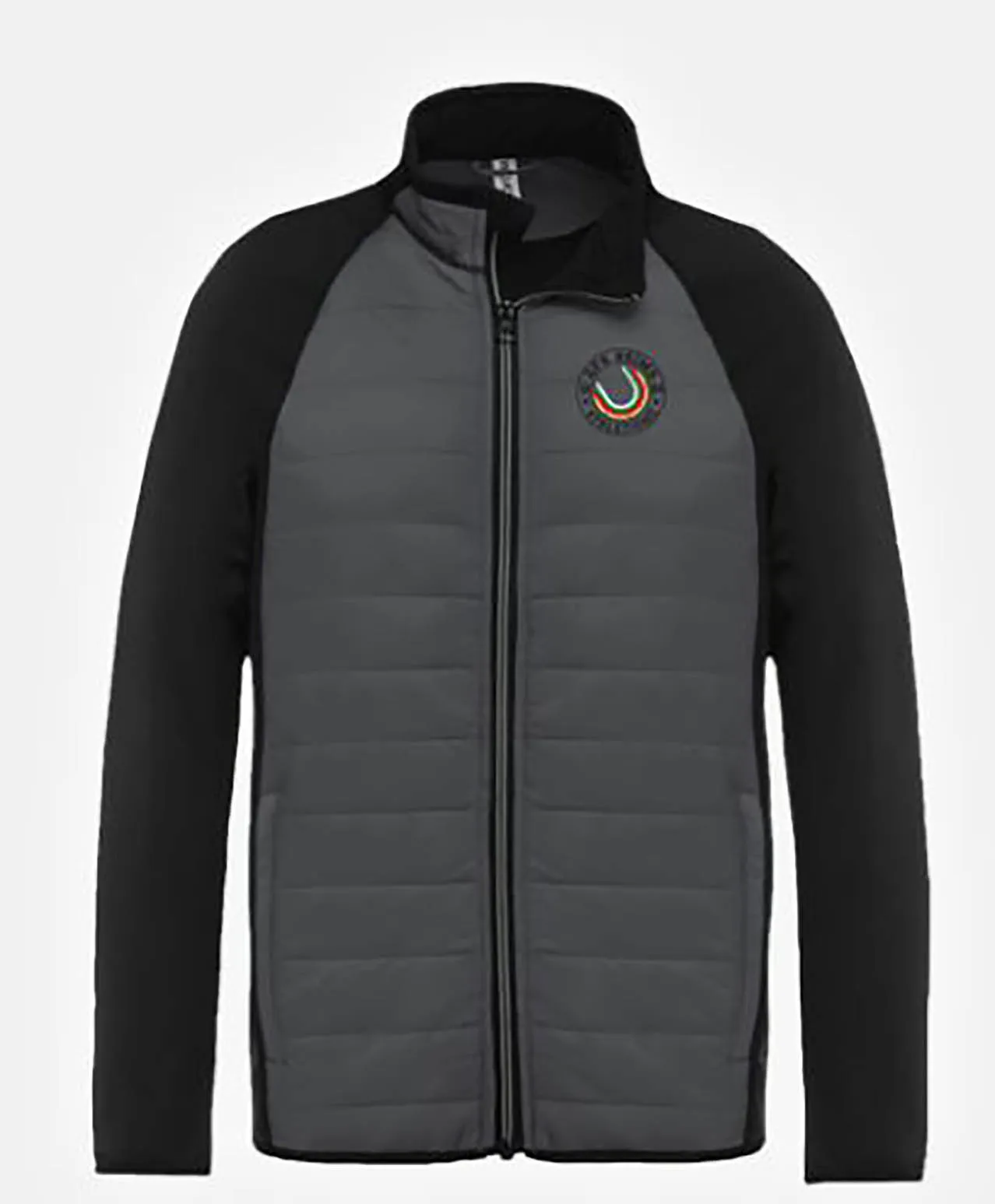 Veste bi matière unisexe