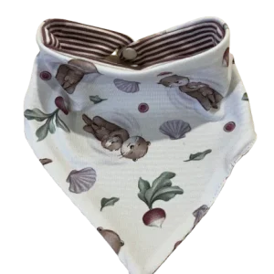 Bandana à motifs de loutres et radis