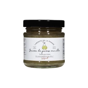 Beurre de poires vanillé