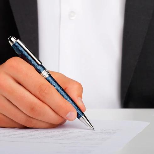 Stylo bille Meisterstück Solitaire Blue Hour Taille Moyenne – Image 4