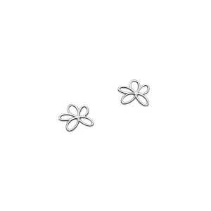 Boucles d'oreilles marguerite - Argent
