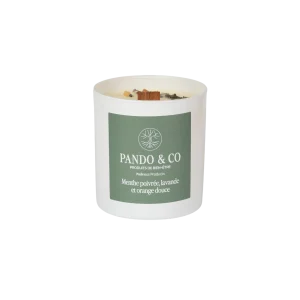 Bougie - Menthe poivrée, lavande & orange douce