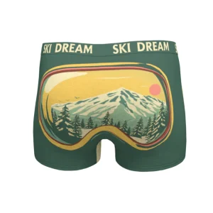 Boxer shorty de rêve pour ski