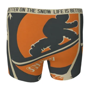 Boxers dans la vie c'est mieux sur la neige doux et stylé
