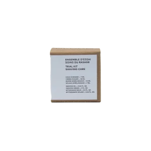 Ensemble d'essai pour le rasage