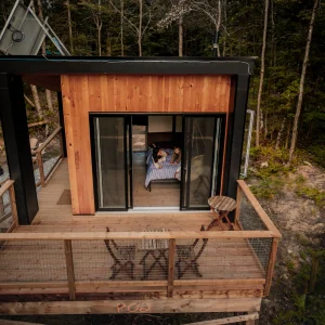 Un crédit pour un séjour dans une cabine pour 2 personnes - Laö Cabines