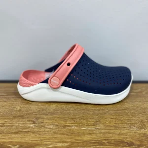 crocs enfant blue et rose