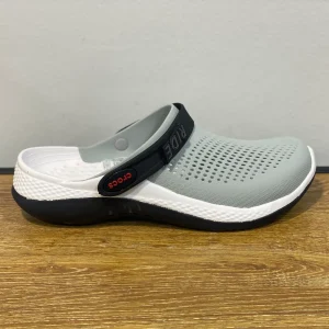 CROCS LITERIDE 360 CLOG gris et blanc et noir