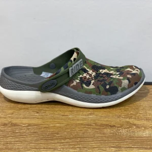 CROCS LITERIDE 360 CLOG vert para et gris et blanc