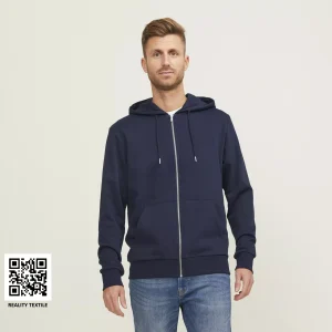 JJ3907-BLANK CLASSIC UNISEX ZIP HOOD SWEAT