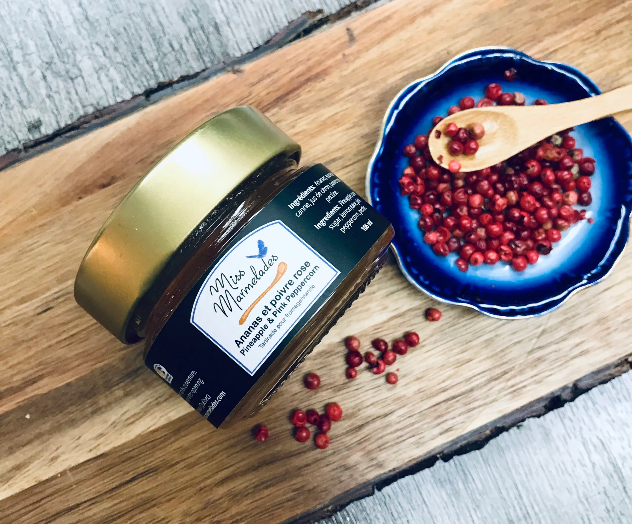 Marmelade - Ananas et poivre rose – Image 2