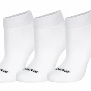 3PK UNISEX NON TERRY QTR CREW - FLAT KNIT