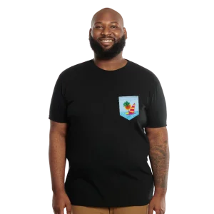 T-shirt à poche - 90's Represent