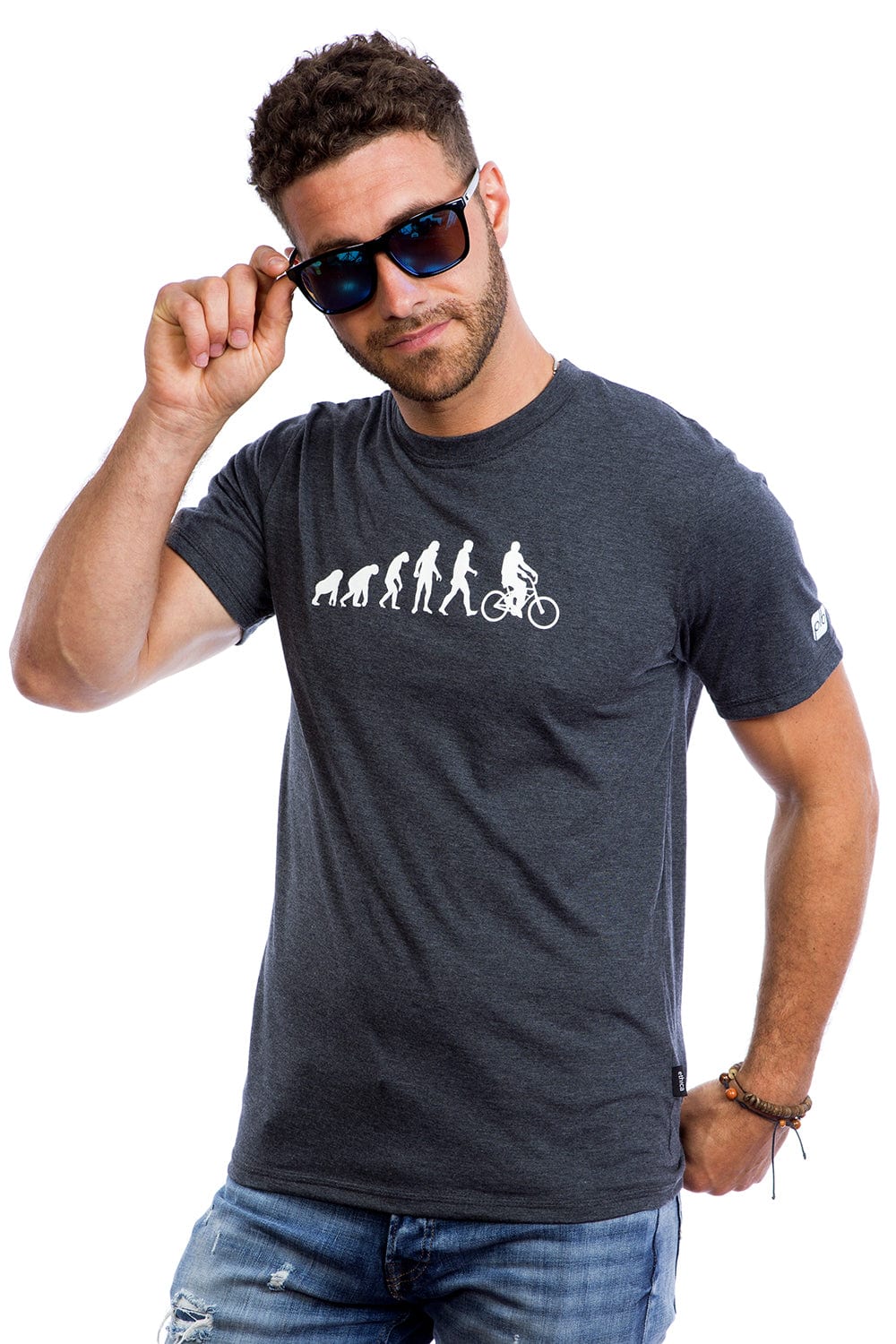 T-shirt pour homme - Évolution – Image 3