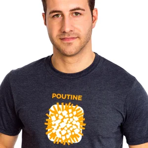 T-shirt pour homme - Poutine
