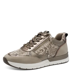 Tamaris - Baskets Taupe Serpent 23732-41-393