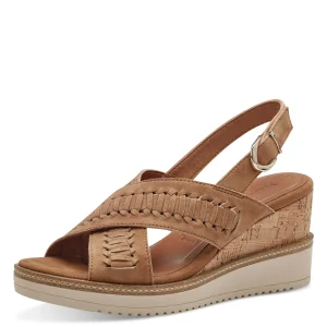 Tamaris - Nu Pied Camel Cuir 28213-42-310