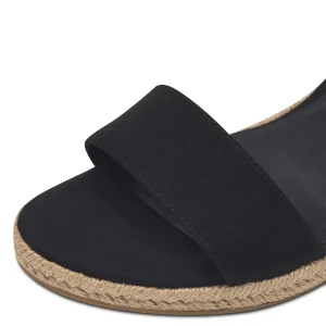Tamaris - Nu Pied Noir Textile 28300-42-001