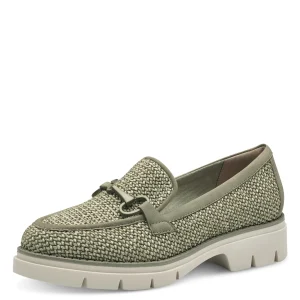 Tamaris - Mocassin Vert Textile 24316-42-771